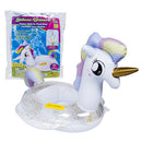 26.37" White Unicorn Float