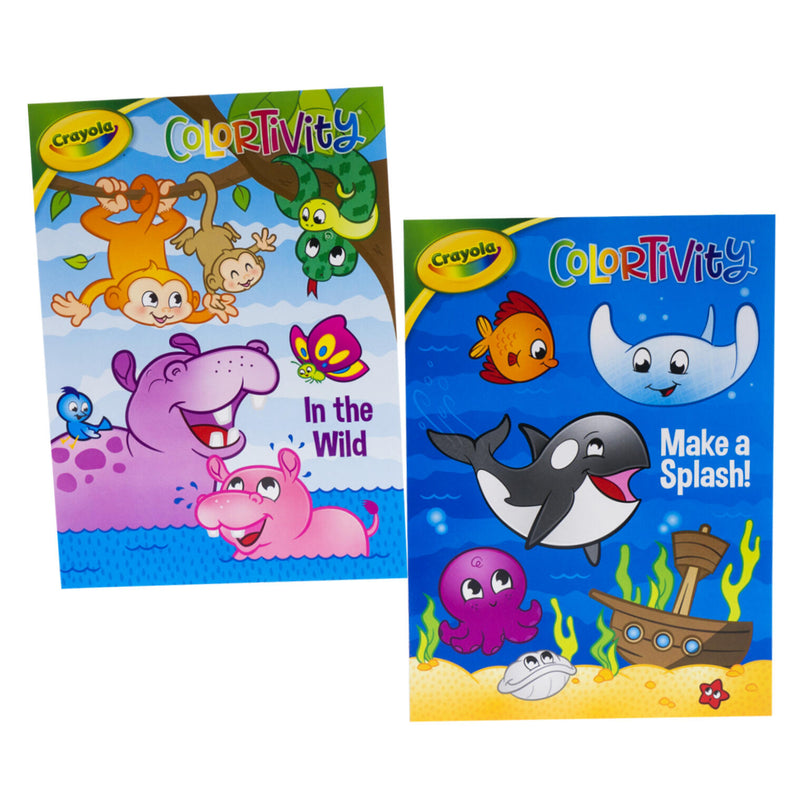 Bulk 80 Page Sea Animals Coloring Book- Assorted