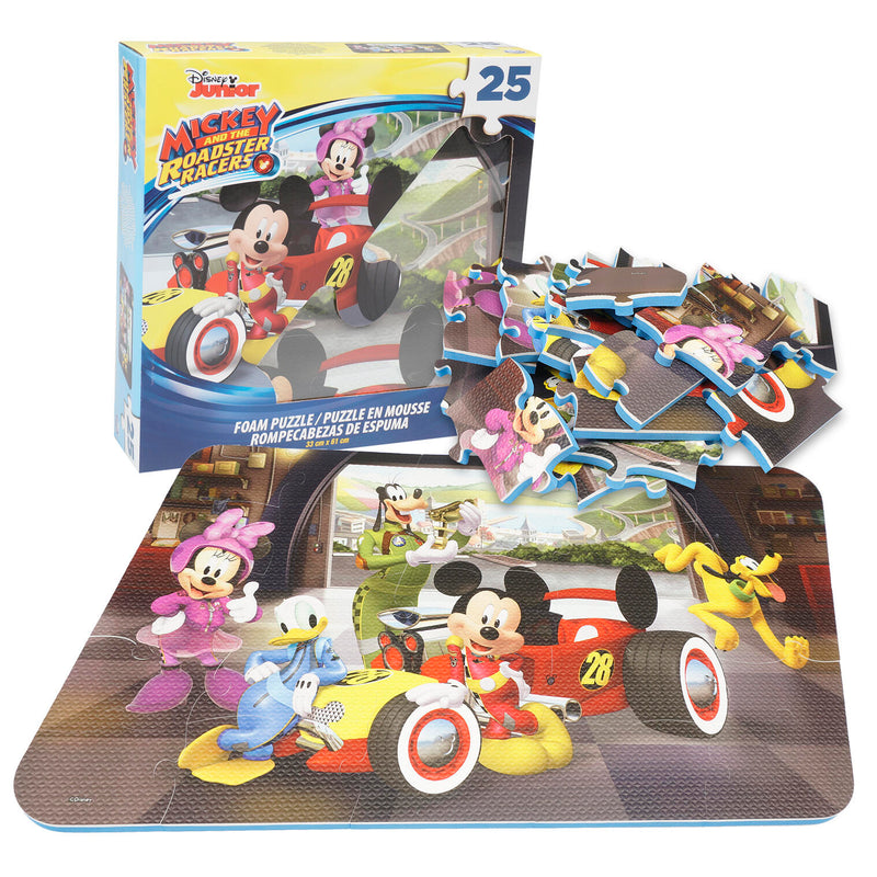 Disney Mickey Foam Puzzle 25-piece Set - Offpricebundles