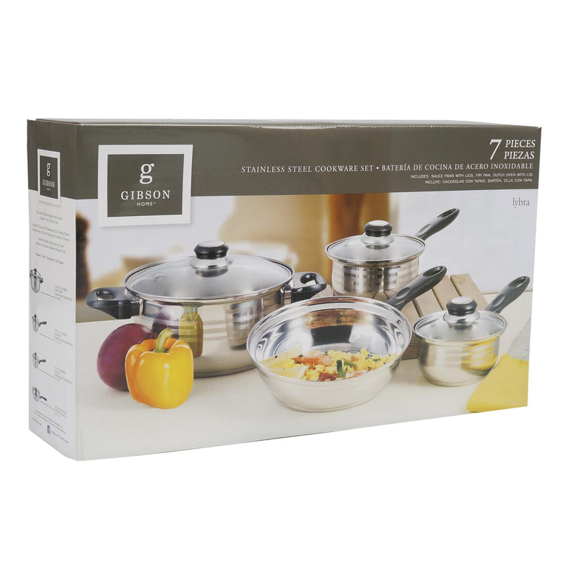 7pc Stainless Steel Cuisine Select Cookware Set | Pots and Pans - Offpricebundles