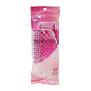 Dorco Women's Pink 10 pk Twin Blade Razor