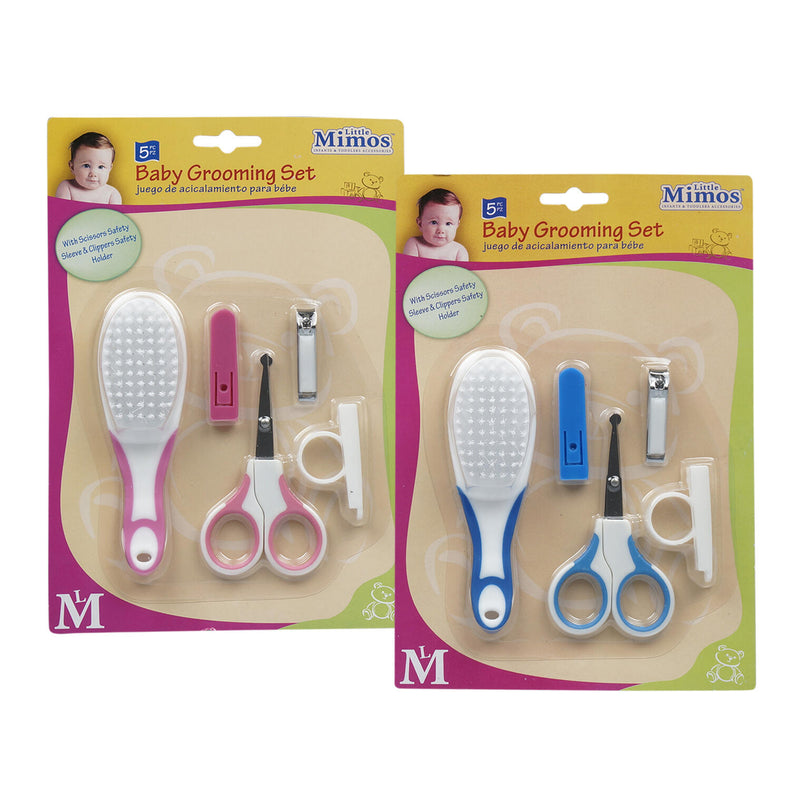 Little Mimos 5 piece Baby Grooming Set - 2 Assortment - Offpricebundles